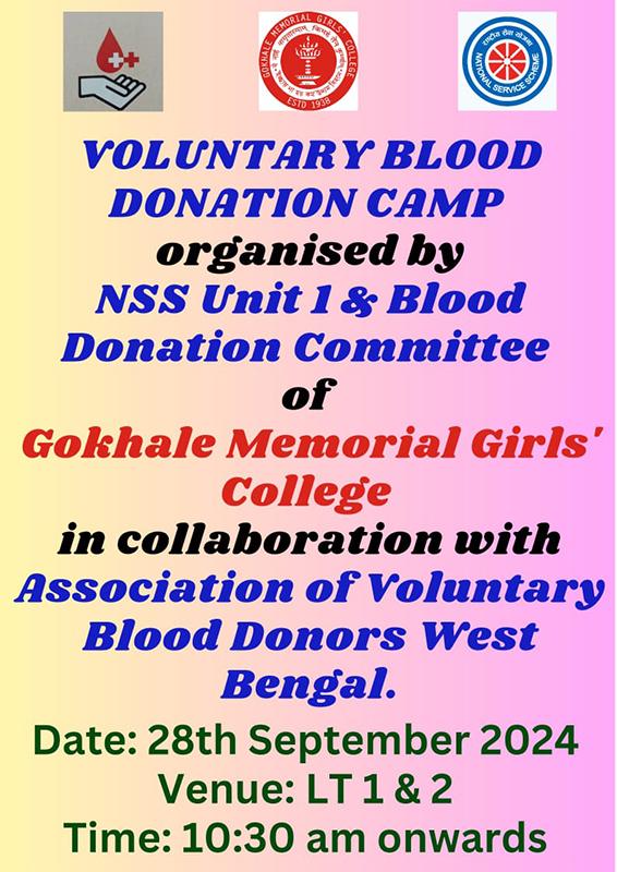 Voluntary Blood Donation Camp 28 Sep 2024